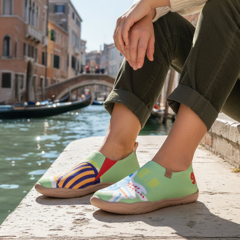 Van Gogh Sunflowers V1 Malaga Slipper Women