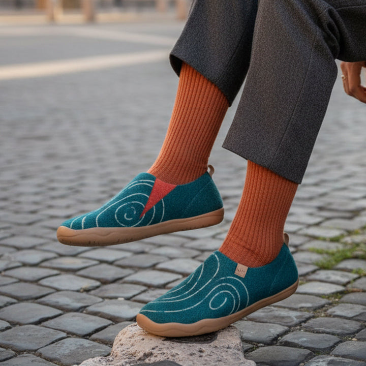 Van Gogh Sunflowers V1 Malaga Slipper Women