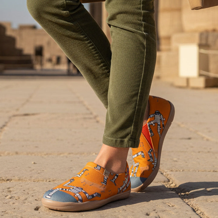 Van Gogh Sunflowers V1 Malaga Slipper Women