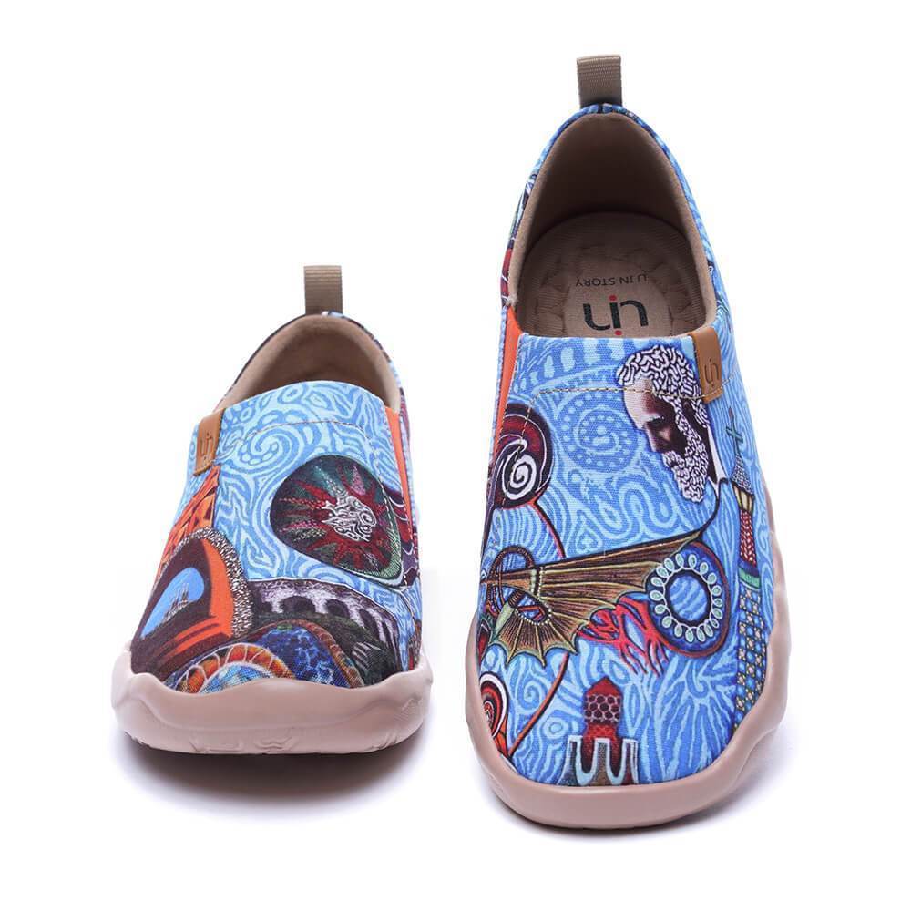 UIN Footwear Men OH MY GAUD?????????????????????????????????????????????????????????????????????????????????????????????????????????????????????????????????????????????????????????????????? Canvas loafers