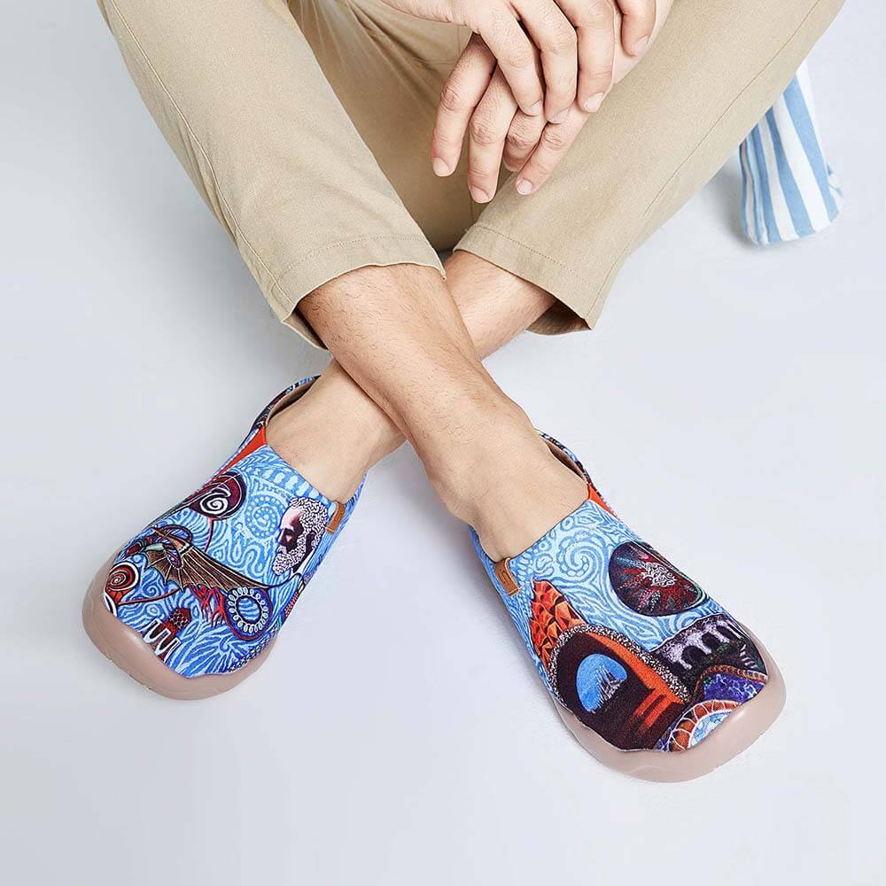UIN Footwear Men OH MY GAUD?????????????????????????????????????????????????????????????????????????????????????????????????????????????????????????????????????????????????????????????????? Canvas loafers