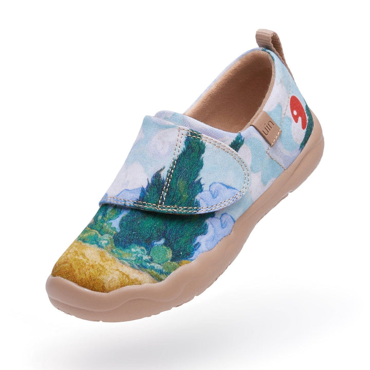 Van Gogh Wheatfield with Cypresses Kid