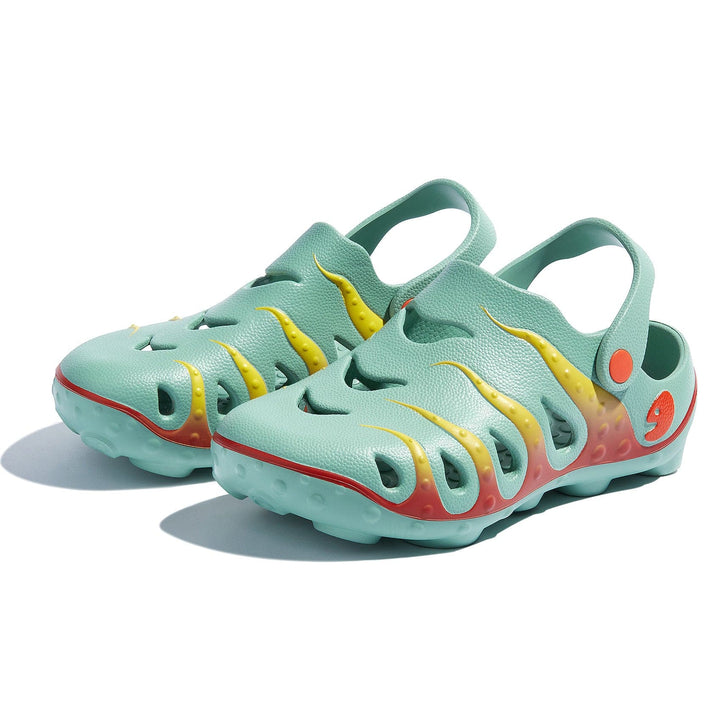 Green Fire Octopus I Men