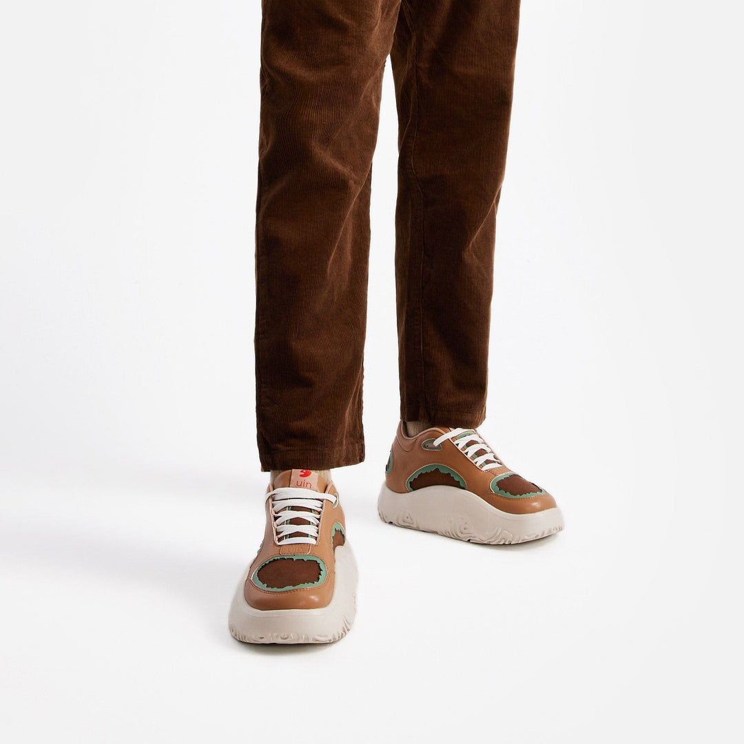 Oak Brown White Vigo V Men