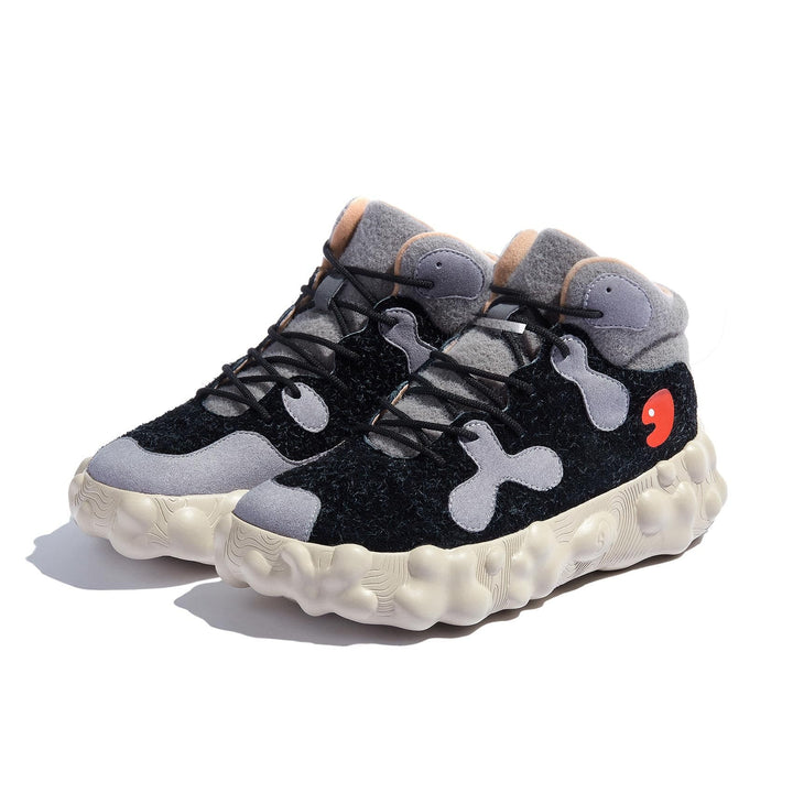 Fluffy Black Figueras III Women