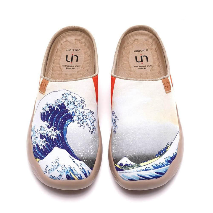 Great Wave off Kanagawa Slipper