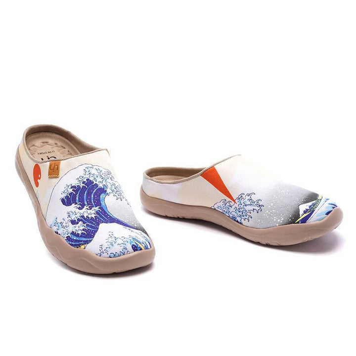 Great Wave off Kanagawa Slipper