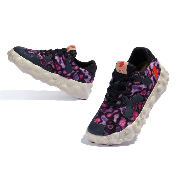 Purple Leopard Print Figueras I Women