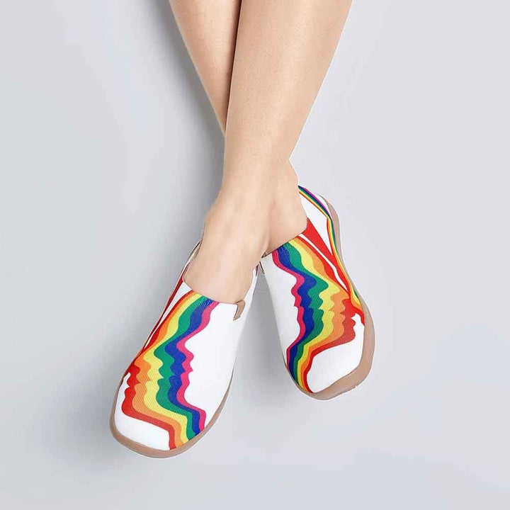 Rainbow Love White Women