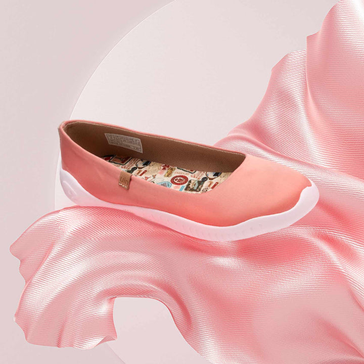 Rosy Pink Silk Menorca III Women