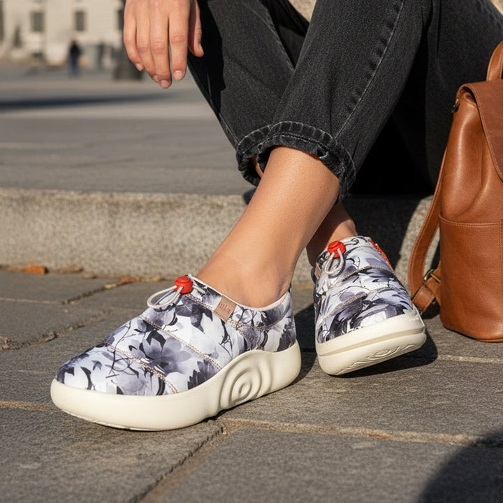 Van Gogh Sunflowers V1 Malaga Slipper Women