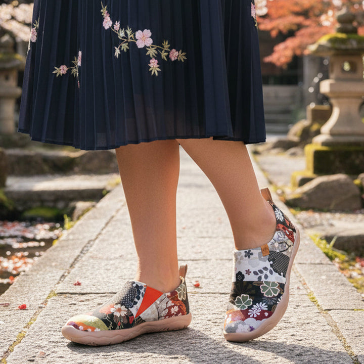 Van Gogh Sunflowers V1 Malaga Slipper Women